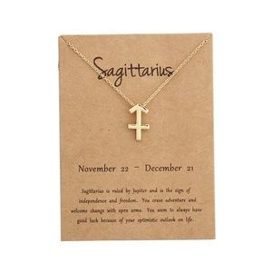 Sagittarius Zodiac Necklace